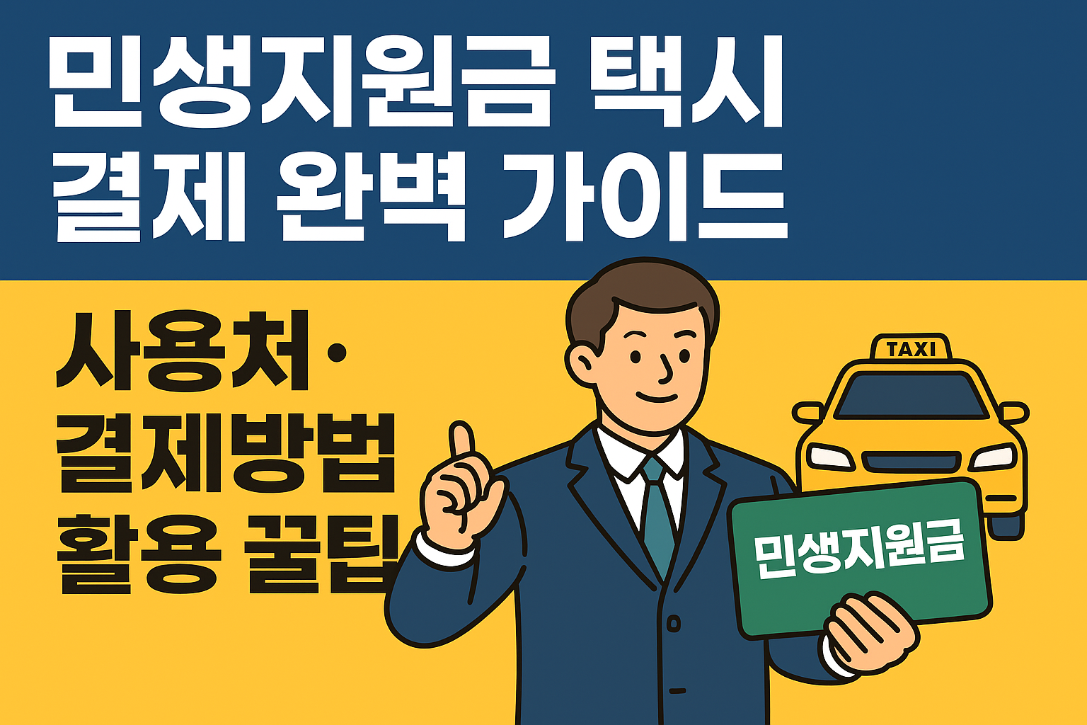 민생지원금 택시