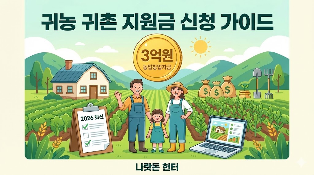 귀농 귀촌 지원금