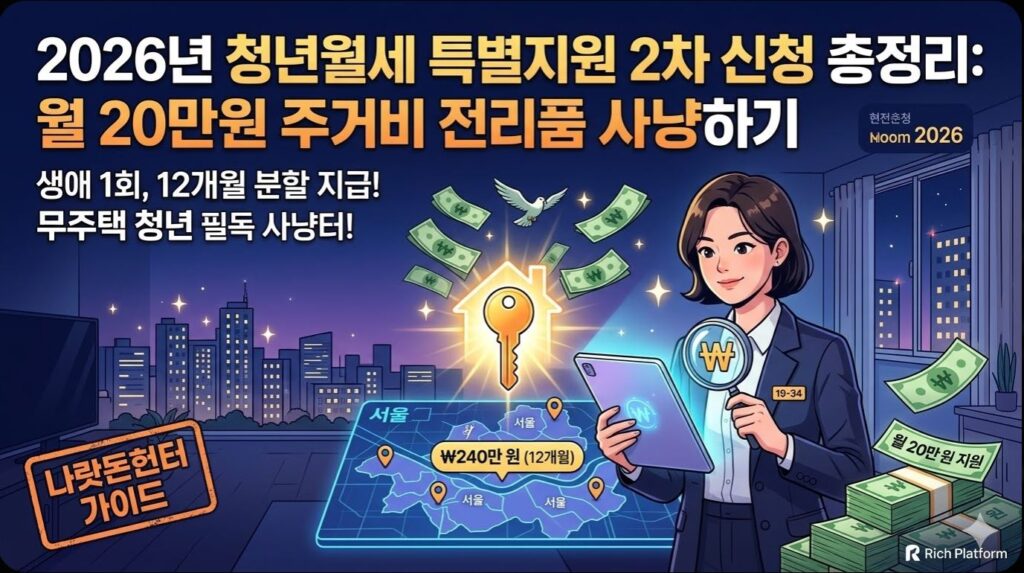2026년 청년월세 특별지원