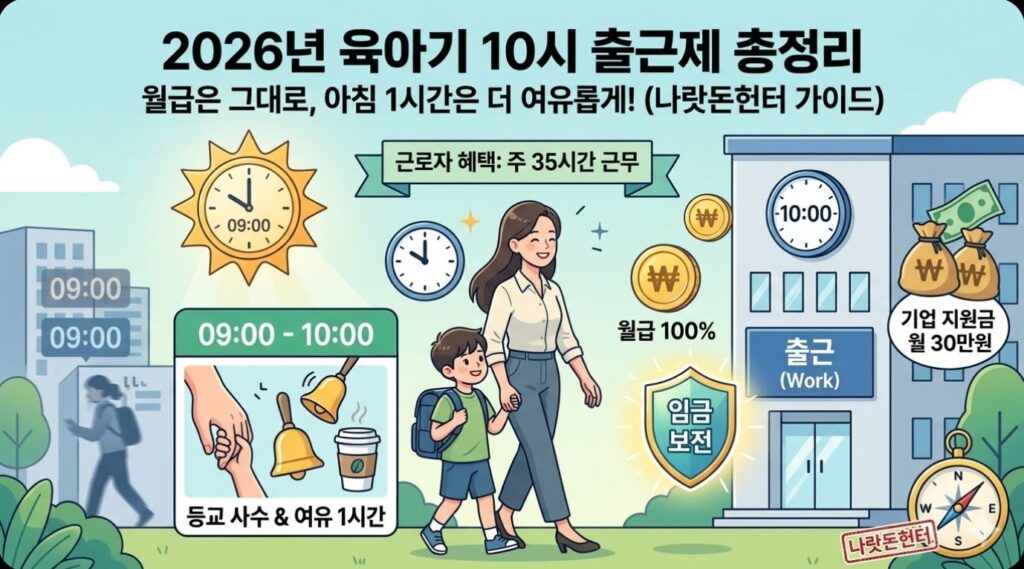 2026년 육아기 10시 출근제